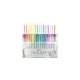 Szövegkiemelő készlet, 1,4/4 mm, kétvégű, ZEBRA Mildliner Highlighter, 15 különböző szín