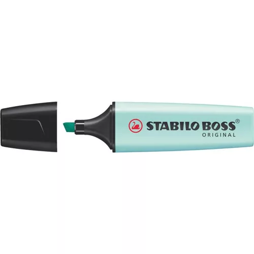 Szövegkiemelő, 2-5 mm, STABILO BOSS original Pastel, türkiz