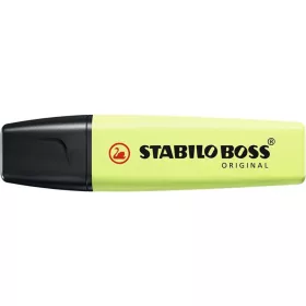   Szövegkiemelő, 2-5 mm, STABILO BOSS original Pastel, harmatos lime