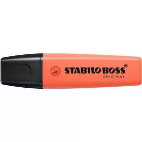   Szövegkiemelő, 2-5 mm, STABILO BOSS original Pastel, halvány korall