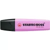 Szövegkiemelő, 2-5 mm, STABILO BOSS original Pastel, deres málna