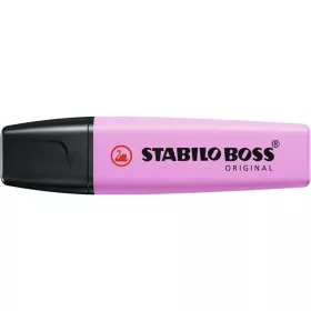   Szövegkiemelő, 2-5 mm, STABILO BOSS original Pastel, deres málna