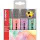 Szövegkiemelő készlet, 2-5 mm, STABILO BOSS original Pastel2, 4 különböző szín