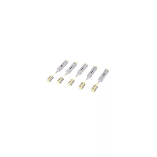 Szövegkiemelő, 1-4 mm, FLEXOFFICE HL05 Eco Style, sárga