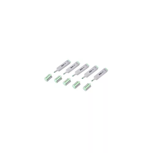 Szövegkiemelő, 1-4 mm, FLEXOFFICE HL05 Eco Style, zöld