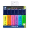 Szövegkiemelő készlet, 1-5 mm, STAEDTLER Textsurfer Classic 364, 6 különböző szín