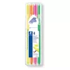 Szövegkiemelő készlet, 1-4 mm, STAEDTLER Triplus 362, 4 különböző szín
