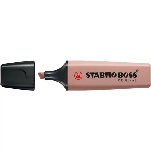 Szövegkiemelő, 2-5 mm, STABILO BOSS original NatureColors, sötétbarna