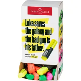   Szövegkiemelő display, mini, FABER-CASTELL TXTLNR, neon színek - 60db