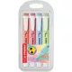 Szövegkiemelő készlet, 1-4 mm, STABILO Swing Cool Pastel 4 különboző szín