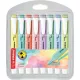Szövegkiemelő készlet, 1-4 mm, STABILO Swing Cool Pastel, 8 különböző szín