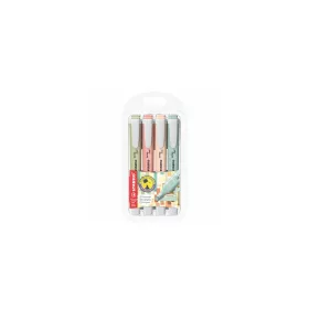   Szövegkiemelő készlet, 1-4 mm, STABILO Swing cool NatureCOLORS, 4 különböző szín