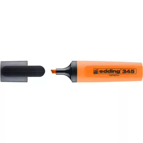 Szövegkiemelő, 2-5 mm, EDDING 345, narancssárga