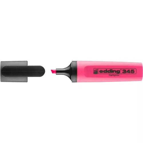 Szövegkiemelő, 2-5 mm, EDDING 345, rózsaszín