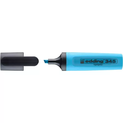 Szövegkiemelő, 2-5 mm, EDDING 345, kék