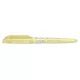 Szövegkiemelő, 1-3,3 mm, törölhető, PILOT Frixion Light Soft, pasztellsárga