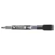 Táblamarker, törlőkupakkal, 1,3 mm, EF, kúpos, PILOT V-Board Master S, fekete