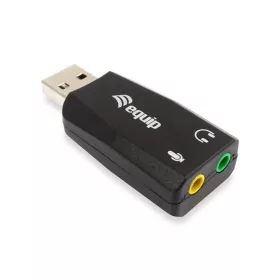   Audio adapter, 3,5 mm jack-USB átalakító, EQUIP "Life"
