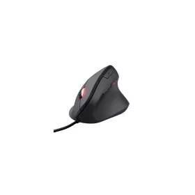   Egér, vezetékes, optikai, vertikális, gaming, LED, TRUST "GXT144 Rexx", fekete