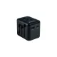 Utazóadapter, univerzális, USB-A(QC 3.0)/USB-C(PD20W)2xUSB, VERBATIM "UTA-02"