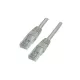 Hálózati kábel, U/UTP, CAT6, 2 m, EQUIP, bézs