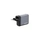 Hálózati töltő, 2xUSB-C PD (140W), USB-C PD (20W), USB-A QC 3.0, EU/UK/US, GaN, VERBATIM