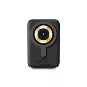   Power bank, mágneses (vezeték nélküli), 10.000mAh, URBAN FACTORY, szénfekete