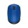 Egér, vezeték nélküli, optikai, közepes méret, USB, LOGITECH "M171", kék