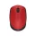 Egér, vezeték nélküli, optikai, közepes méret, USB, LOGITECH "M171", piros