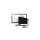 Monitorszűrő, betekintésvédelemmel, 527x297 mm, 23,8", 16:9, FELLOWES "PrivaScreen™", fekete