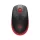 Egér, vezeték nélküli, optikai, USB, LOGITECH, "M190", piros