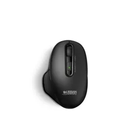   Egér, vezeték nélküli, optikai, tölthető, USB+BT, URBAN FACTORY "Onlee Pro Dual", fekete