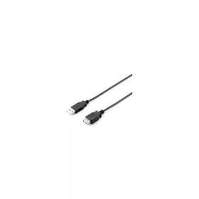 USB 2.0 hosszabbító kábel, 5 m, EQUIP
