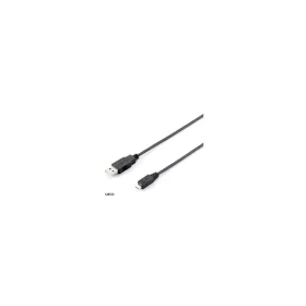 USB 2.0 kábel, USB-A/USB MicroB, 1,8 m, EQUIP