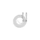 USB kábel, USB-C - USB-C, 1,2 m, RIVACASE "PS6005", fehér