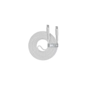   USB kábel, USB-C - USB-C, 2,1 m, RIVACASE "PS6005 W21", fehér