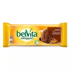 Keksz, 50 g, GYŐRI "Belvita Jó reggelt", kakaós