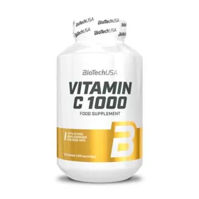   Étrend-kiegészítő tabletta, 100 tabletta, 0mg C-vitaminnal, BIOTECH USA
