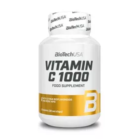   Étrend-kiegészítő tabletta, 30 tabletta, 0mg C-vitaminnal, BIOTECH USA