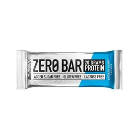   Fehérjeszelet, gluténmentes, 50g, BIOTECH USA "Zero Bar", csokoládé-kókusz