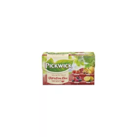   Fekete tea, 20x1,5 g, PICKWICK "Variációk Piros", eper, trópusi gyümölcs, erdei gyümölcs, citrom