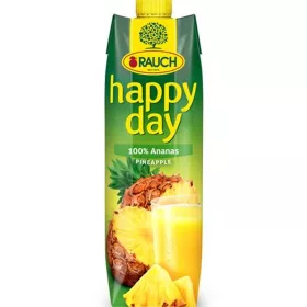   Gyümölcslé, 100%, 1 l, RAUCH "Happy day", ananász