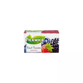   Gyümölcstea, 20x1,75 g, PICKWICK "Fruit Fusion", erdei gyümölcs