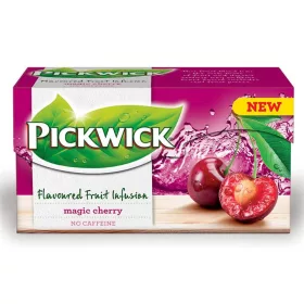   Gyümölcstea, 20x2 g, PICKWICK "Fruit Fusion", mágikus meggy
