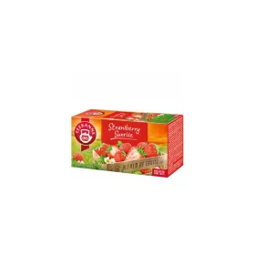   Gyümölcstea, 20x2,5 g, TEEKANNE "Strawberry Sunrise", eper