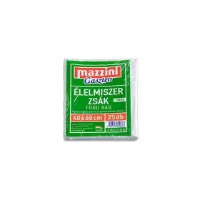   Élelmiszerzsák, erős, 25 db, 40 x 60 cm, MAZZINI "Gasztro"