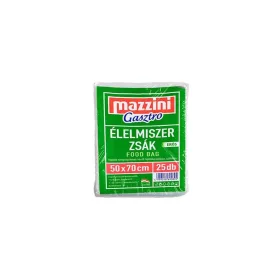   Élelmiszerzsák, erős, 25 db, 50 x 70 cm, MAZZINI "Gasztro"