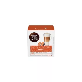   Kávékapszula, 8x2 db,  NESCAFÉ DOLCE GUSTO "Latte Macchiato", karamellás