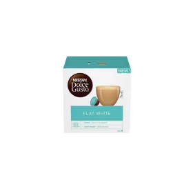   Kávékapszula, 16 db, NESCAFÉ DOLCE GUSTO "Flat White"