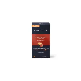   Kávékapszula, Nespresso® kompatibilis, 10 db, DAVIDOFF "Rich Aroma"